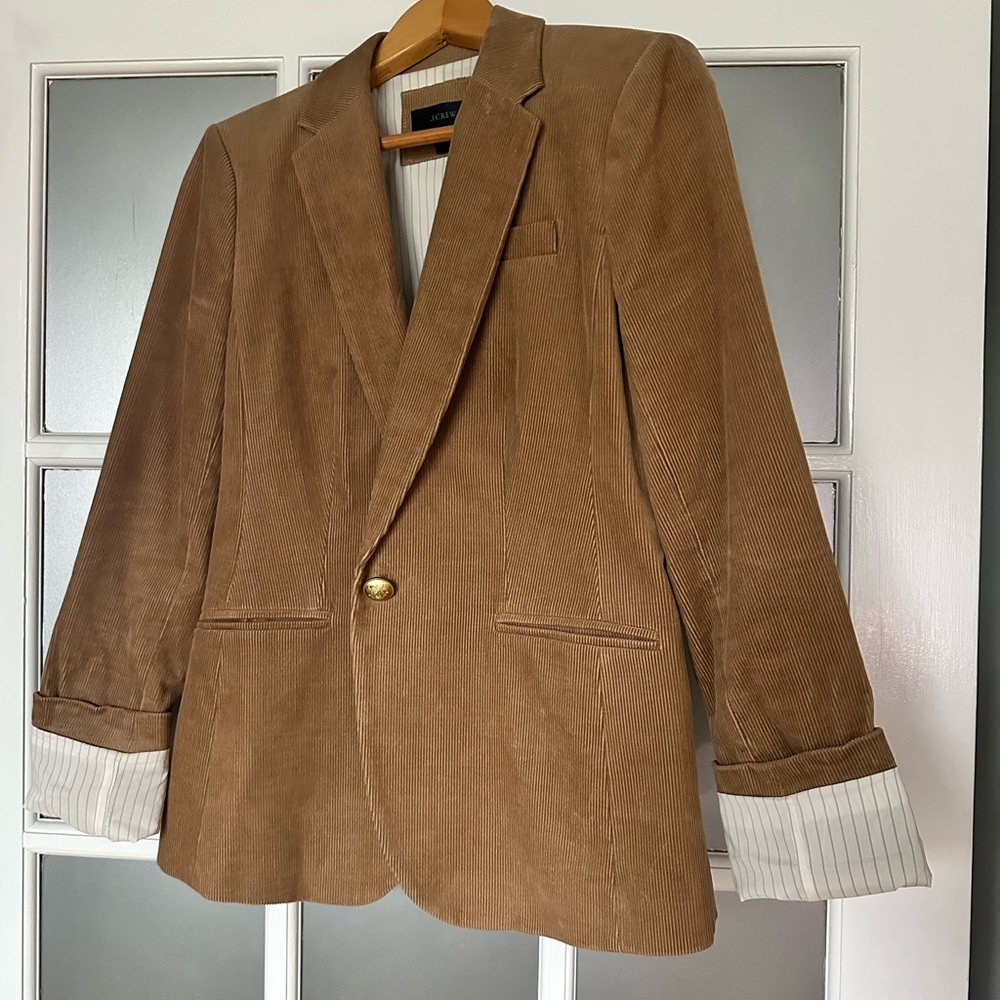 JCrew corduroy blazer